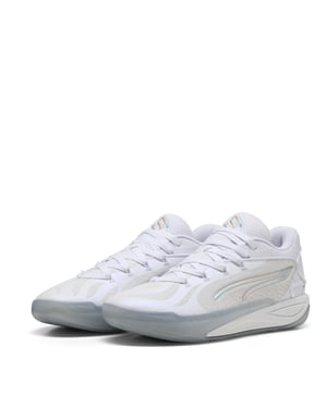 Women's Puma Stewie 4 Basketball Trainers in Puma White