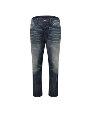 Men's Diesel 2023 D Finitive Tapered Jeans in Blue Denim