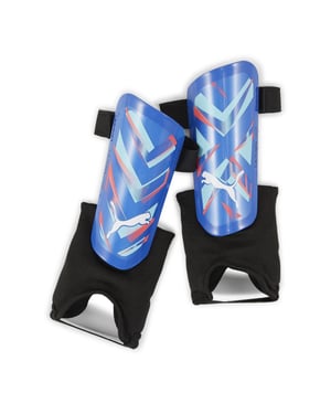 Accessories Puma Ultra Light Ankle Shin Pad Mens in Blue/Peppermint