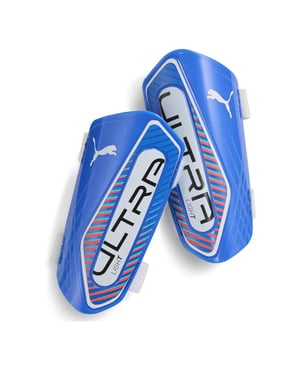 Accessories Puma Light Strap Shin Guards in Blue/White