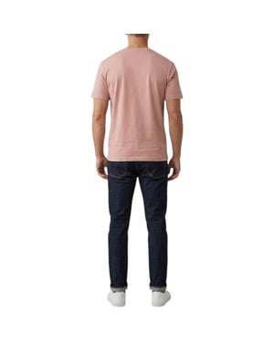 M&S Mens T Shirts Relax Fit Short Sleeve Pure Cotton Garment Dyed Oversized Top
