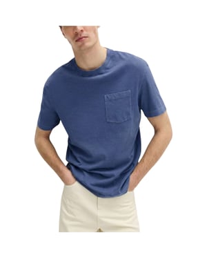 M&S Mens T Shirts Relax Fit Short Sleeve Pure Cotton Garment Dyed Oversized Top