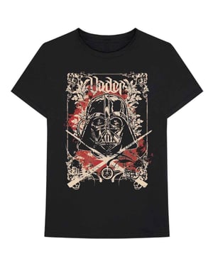 Star Wars Unisex Adult Darth Vader T-Shirt (Black)