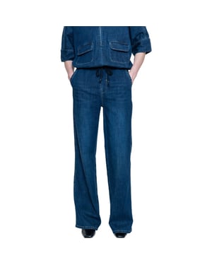 Geisha Jeans dark blue wash