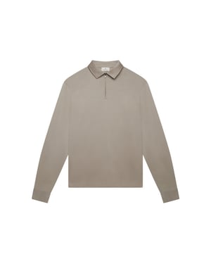 Valenza Supima polo zip collar l/s polos 1172