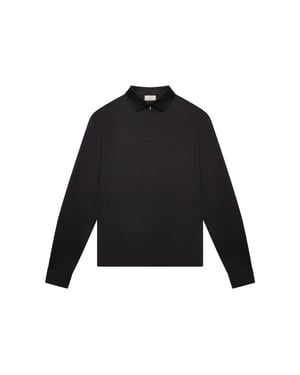 Valenza Supima polo zip collar l/s polos 1172