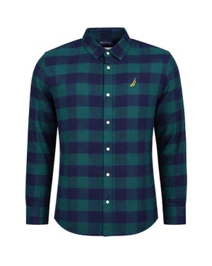 Nautica Brigg Mens Dark Navy Shirt