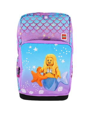 Lego 20L Mermaid Optimo Starter Kids Blue School Backpack