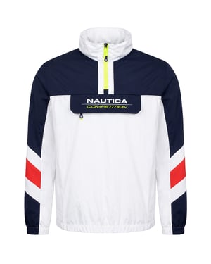 Nautica Shadowfin Mens White Jacket