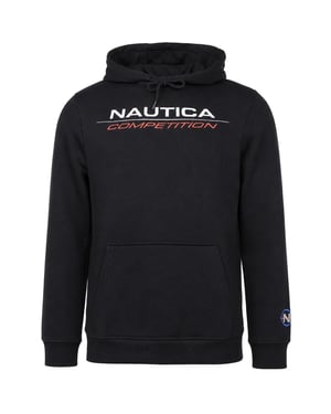Nautica Convoy 2 Oh Mens Black Hoodie