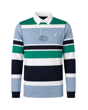 Nautica Rafael Mens Multicolour Rugby Shirt