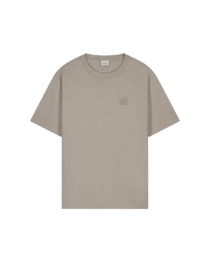 Filling Pieces 422620500397 t-shirts embroidered knot melange