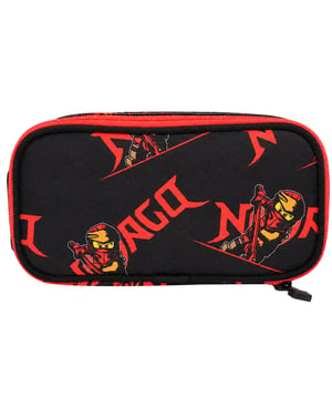 Lego 1L Ninjago Kids Red/Black Pencil Box