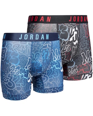 Nike Mens Boxer Brief Jordan Flight Stretch Micro Printed Dri-Fit Soft Underwear