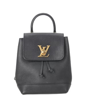 Louis Vuitton LV Mini Lockme Ryggsäck i Svart Läder