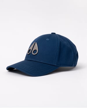 Logo Detail Hat in Dark Blue