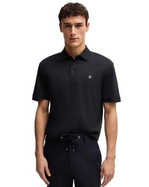 BOSS Black C-Parris polo donkerblauw jersey