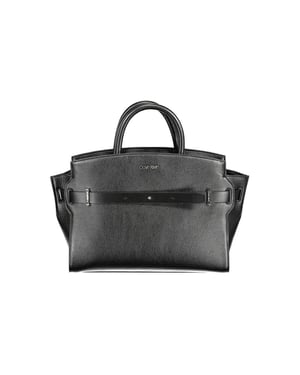 Calvin Klein Nero Polyurethaan Dames Handtas