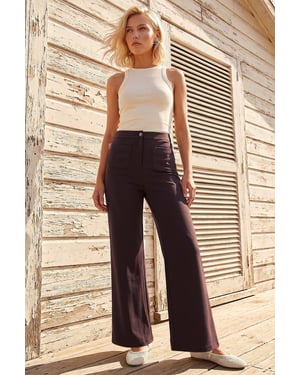 Petite Front Pocket Trouser