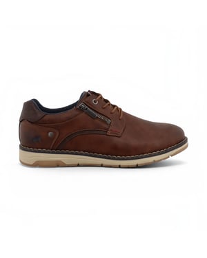 Mustang Bruine Nep Leren Casual Outdoor Schoenen voor Heren - M0031004