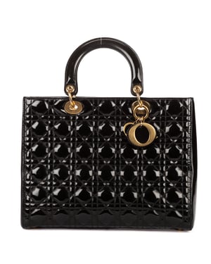 Large Lady Dior Large Shoulder Bag