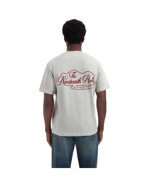 Dstrezzed Ds lasse artwork tee grey melange