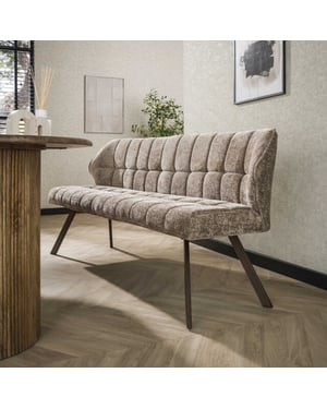 Hoyz eetkamerbanken raster - 58x180x81 cm