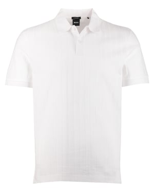 Poloshirt BOSS Black H-Parlay wit