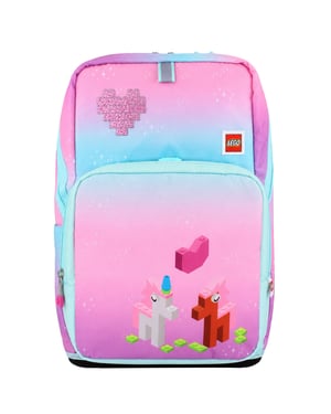 Lego 20L Iconic Sparkle Optimo Starter Kids Pink Backpack