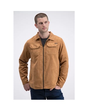 Gabbiano Heren overshirt sonce 426244 5004 roasted pecan