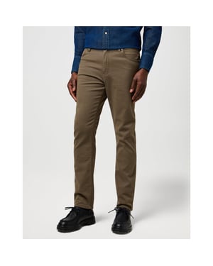 Wrangler Larston heren slim-fit broek tarmac