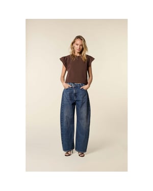 Homage to Denim Jeans dean curved baggy