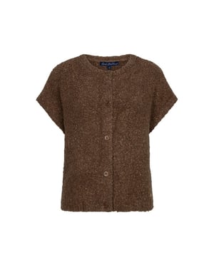 Red Button Rb sleeveless boucle mud