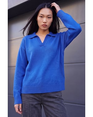 Collared Knit Jumper