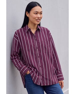 Stripe Oversized Shirt