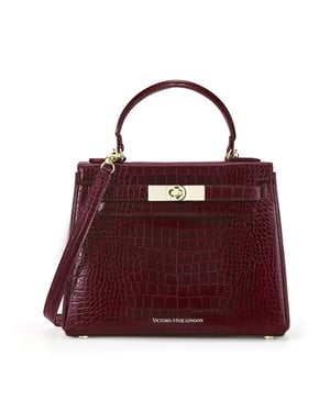 Victoria Hyde women's handbag shoulder bag in dark red