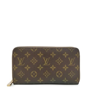 Louis Vuitton stoffen portemonnee Zippy