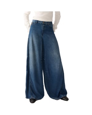 Lois Aerea deep indigo flow