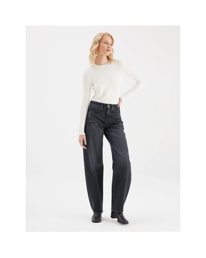 Cup of Joe Coj clara balloon fit jeans black vintage