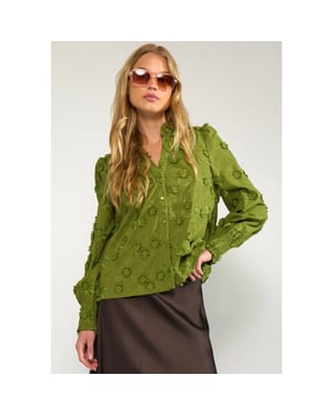 Nümph Nulenea shirt 4060 calla green