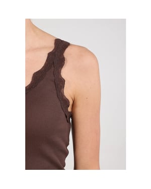 Nukus Nkf06003 334 maddie singlet lace chocolate