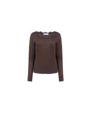 Nukus Nkf01101 334 mika top lace chocolate