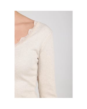 Nukus Nkf01101 9 mika top lace sand