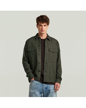 G-Star D29313 d750 core overshirt 995 asfalt overshirt