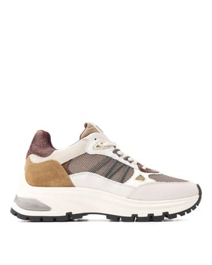 Via Vai Liz dae avirex borgogna lage sneakers dames