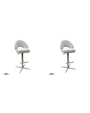 Label51 barstoel saint tropez - 57x55x93cm set van 2