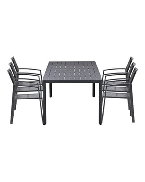 Garden Impressions Cosmo/felini tuinset 6 personen met tafel 220 cm