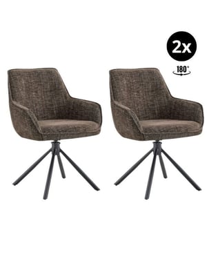 Multifurn Eetkamerstoel mika (set van 2)