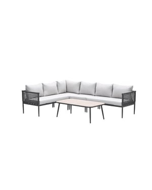 Garden Impressions Teramon loungeset 6-persoons met donker rope