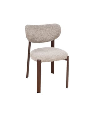 Label51 eetkamerstoel mika - 60x50x82cm set van 2